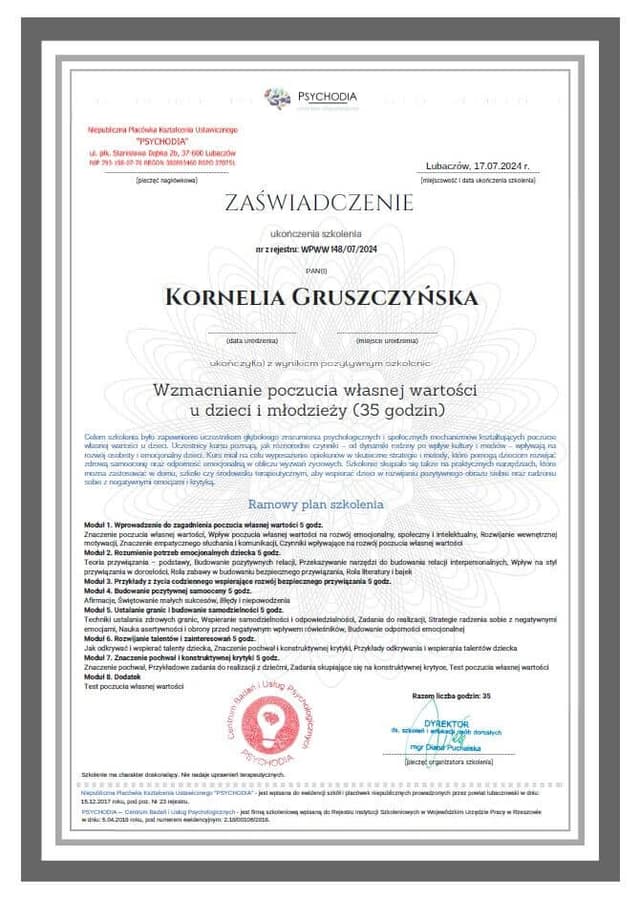 Certyfikat 4